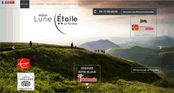 Desktop Screenshot of hotel-lune-etoile.com